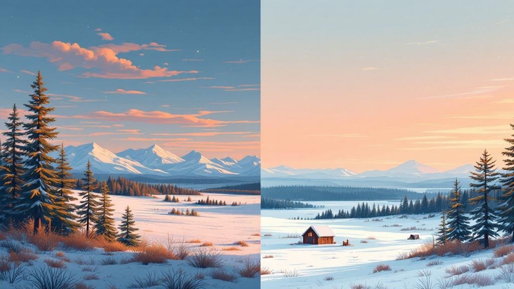 Free Trails vs Maintained Tracks in Lapland