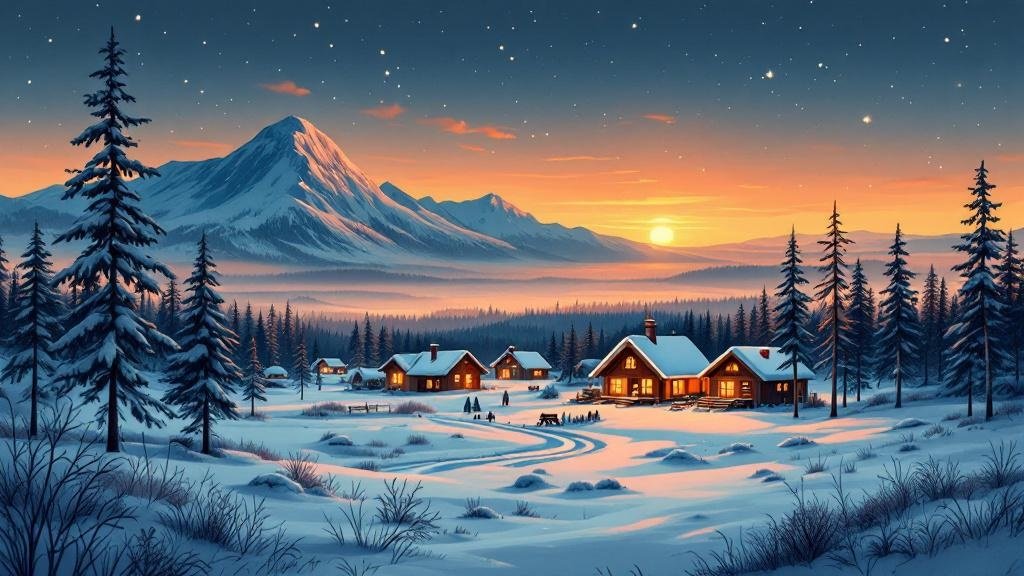 Ages 5–12: Levi or Saariselkä in Lapland