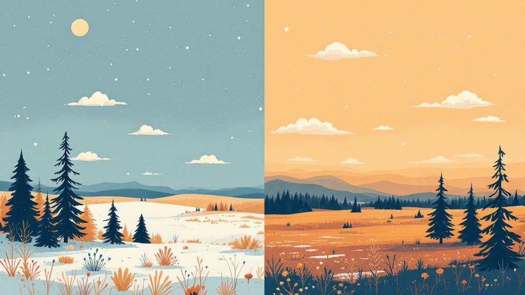 Midnight Sun vs White Nights in Lapland