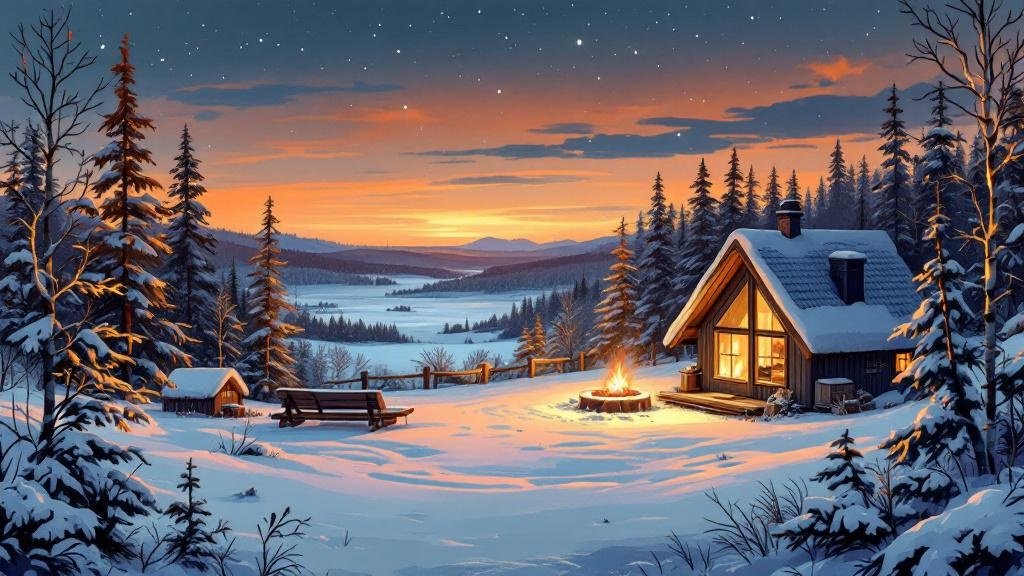 Cabins and Cottages: The Finnish Way in Lapland