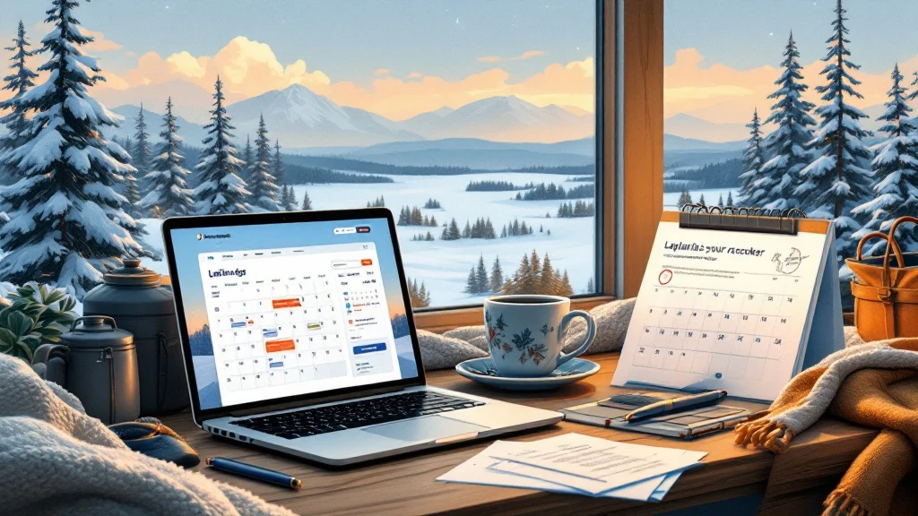 Activity Booking Timeline in Lapland