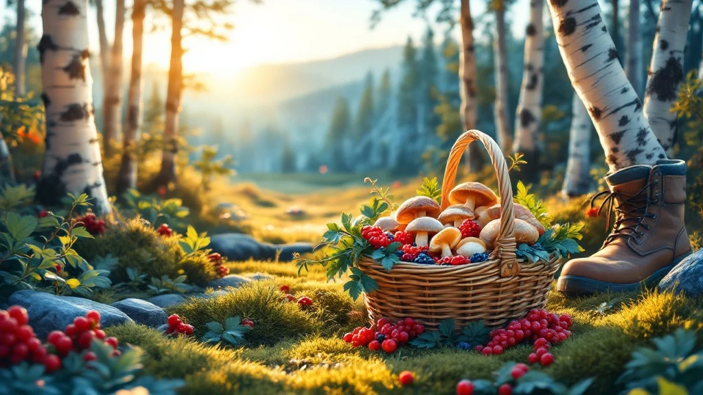 Guided Foraging Tours in Lapland