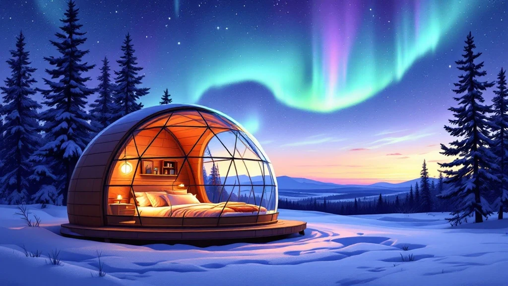 Aurora Domes and Snow Igloos in Lapland