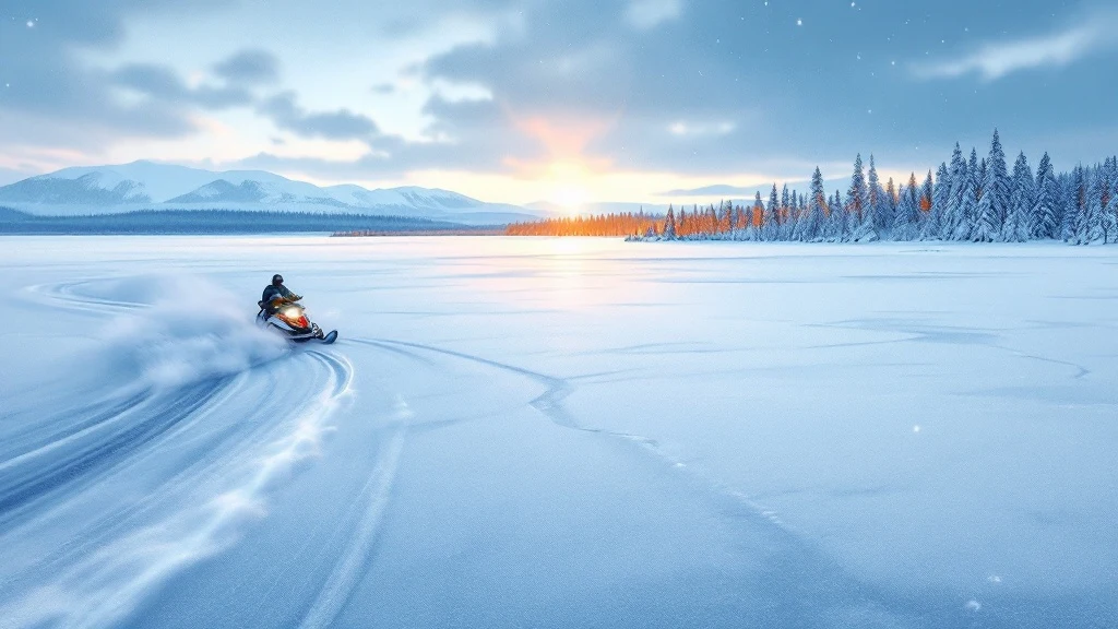 Lake Inari in Lapland