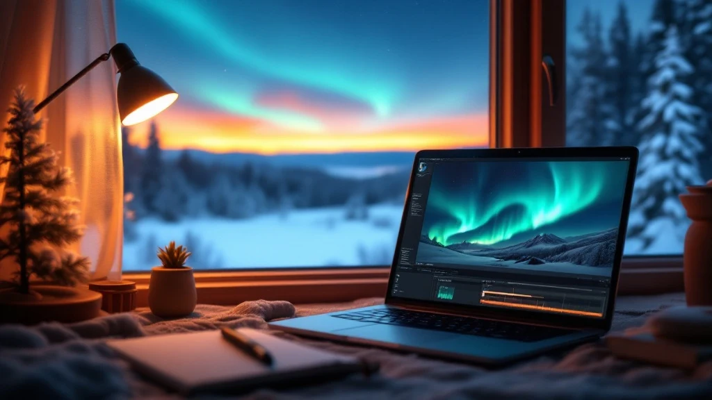 Editing Aurora Photos in Lapland