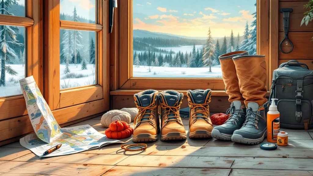 Hiking Gear in Lapland