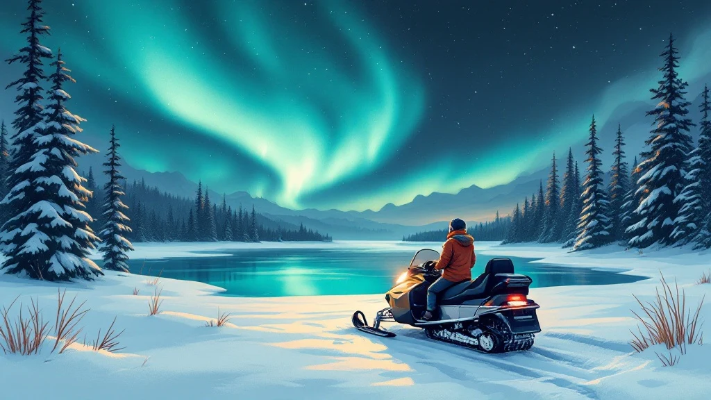 Aurora Snowmobile Tours in Lapland