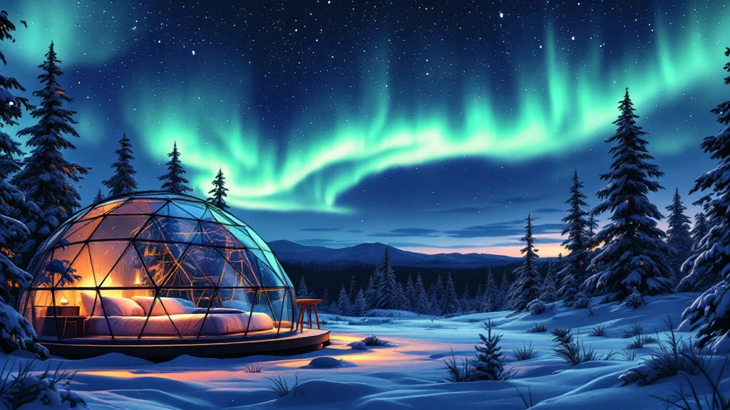 Glass roofs: Northern Lights Village and Kakslauttanen in Saariselkä, Finland