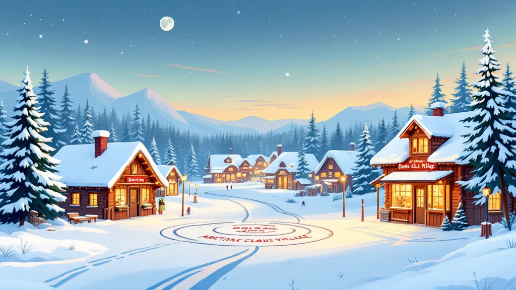Where it sits in Rovaniemi, Finland