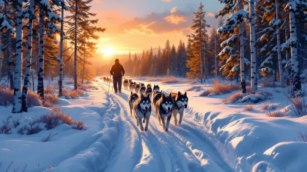 Husky, reindeer and snowmobile safaris in Saariselkä, Finland