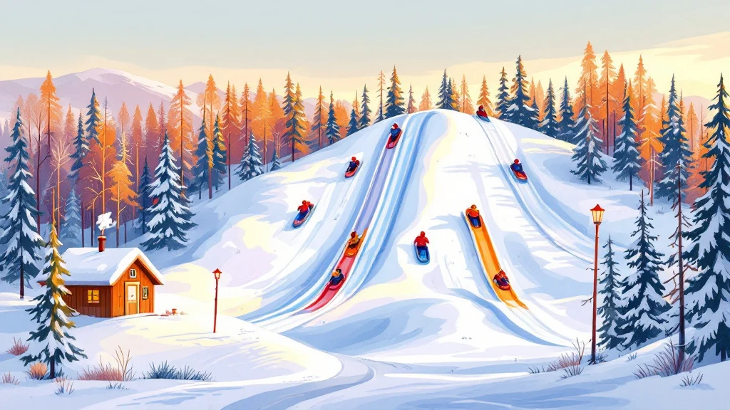 The four winter parks, compared in Rovaniemi, Finland