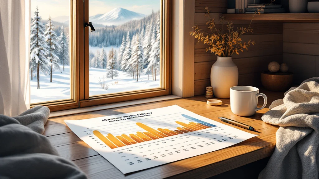 The odds by month, honestly in Saariselkä, Finland