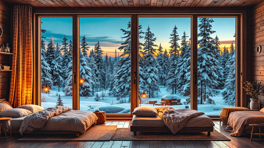 Cabins, suites and towers compared in Ivalo, Finland