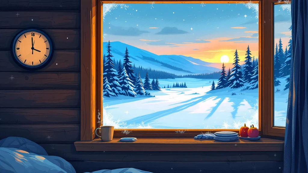 Kaamos: what four hours of light actually looks like