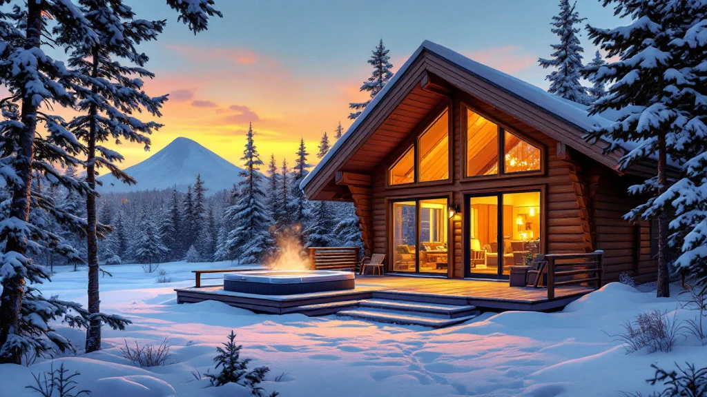Staying at the park in Rovaniemi, Finland