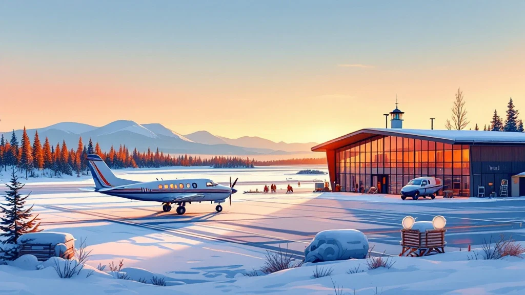 Getting there: Ivalo airport