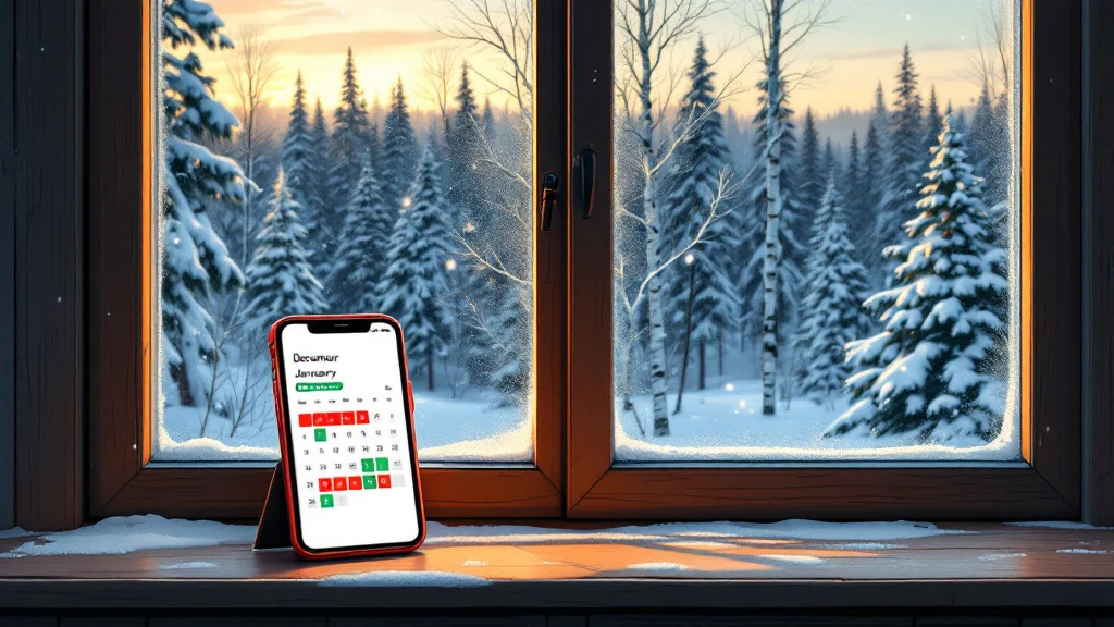 Glass igloo in snowy forest near Rovaniemi, Finland