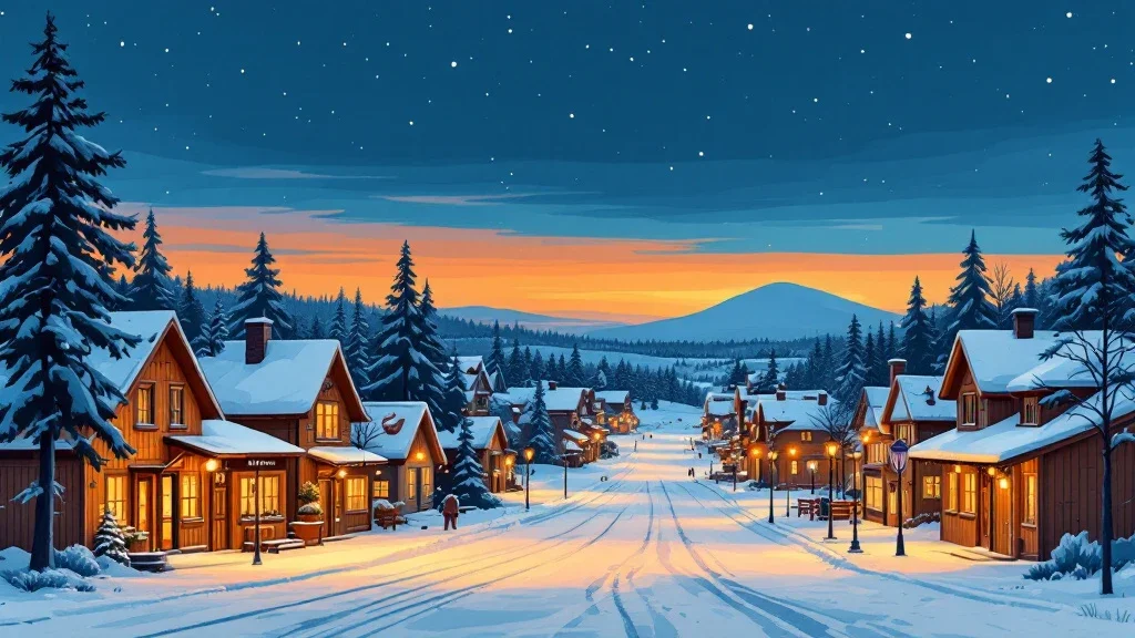 Wie ich recherchiert habe in Rovaniemi, Finland
